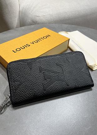 💵 louis vuitton zippy monogram empreinte black 20 х 10 х 2 cм