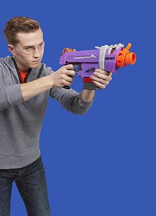 Бластер нерф фортнайт nerf fortnite smg-e blaster 3
