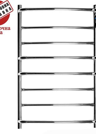 Полотенцесушитель navin омега 50*80 (нижнее подключение), нержавеющая сталь, украина