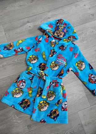 Махровый халат для мальчика 2