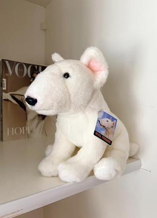 М'яка іграшка собака бультер'єр faithful friends collectables