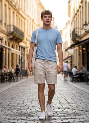 Чоловічі легкі шорти-джогери hollister epic flex l