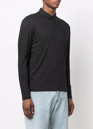 Люксове поло з довгим рукавом хуго босс hugo boss long sleeve polo, xxl, оригінал