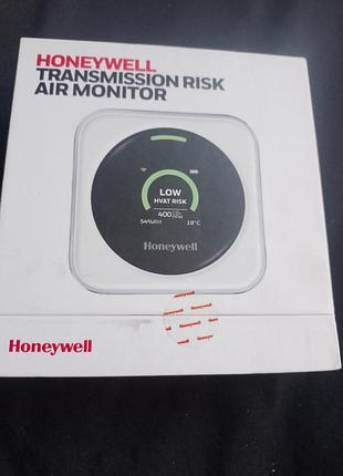 Портативний аналізатор якості повітря та ризику передачі вірусів honeywell transmission risk air monitor (htram v1-w).