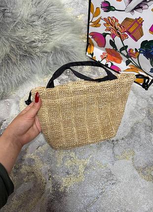 Мини плетеная сумка&nbsp;zara