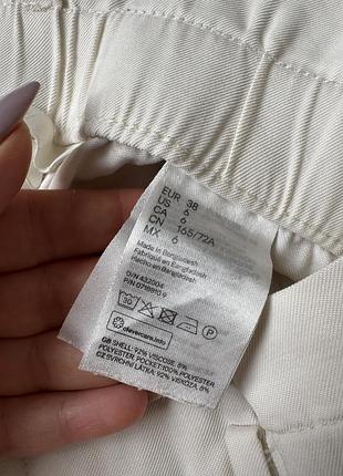 Шорти білі h&m 4