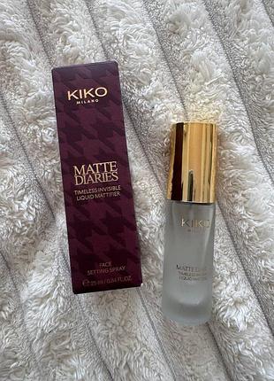 Фіксатор для макіяжу kiko milano matte diaries