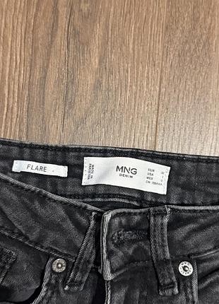 Джинси кльош mango 104см 2