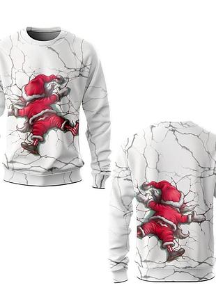 Світшот з 3d принтом santa vibes 31567 m