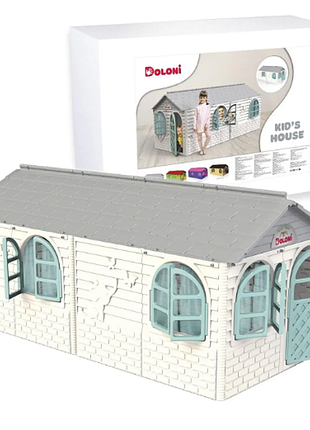 Игровой домик со шторками doloni toys 02550/25