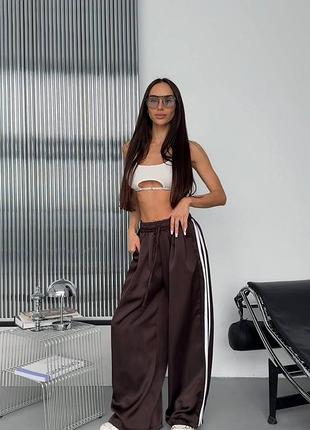 Брюки женские с лампасами 4