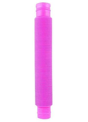 Игрушка трубка антистресс neon pop tube bambi an1486 малиновый