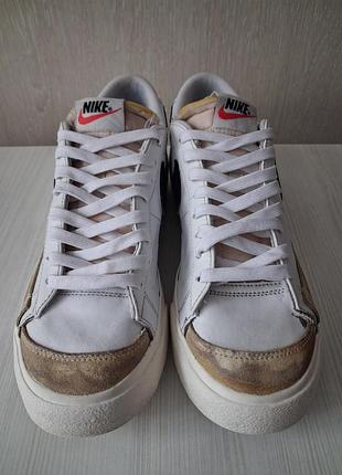 Кроссовки nike blazer low platform 3