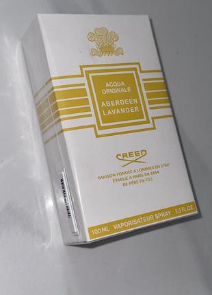 Нішеві парфуми  creed acqua originale aberdeen lavander духи шлейфові унісекс аромат 100 мл