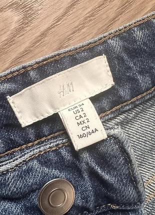 Джинси сині h&m 6