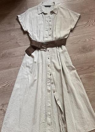 Неймовірно красива сукня з льону zara