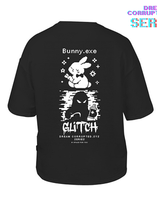 Футболка bunny.exe – black oversize 2