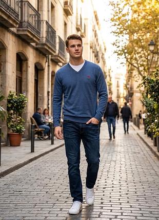 Класичний чоловічиі пуловер u.s. polo assn. (оригінал) m/l