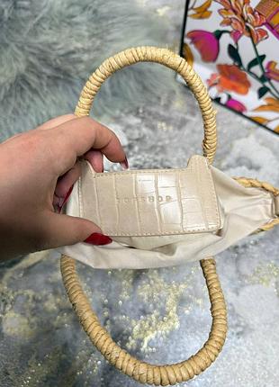 Соломенная сумка topshop 2