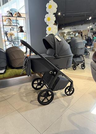 Коляска універсальна carrello vector crl-6700 2в1 ample grey