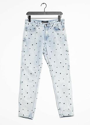 Джинси scotch&soda в крапочку вишиту