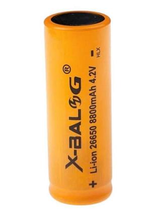 Аккумулятор сменный 8800mah li-ion bl-26650 желтый
