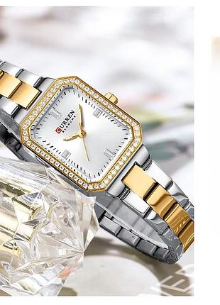 Curren 9102 silver-gold-white 5