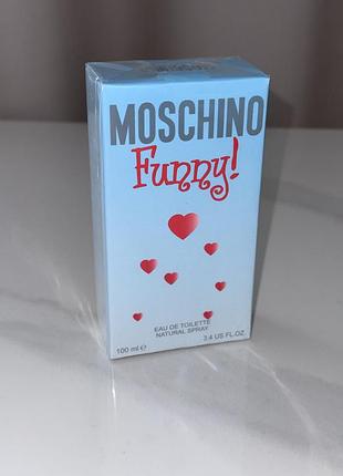 Шлейфовий жіночний аромат moschino funny духи фані парфюм