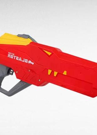 Пистолет водяной аккумуляторный крокодил water gun красный