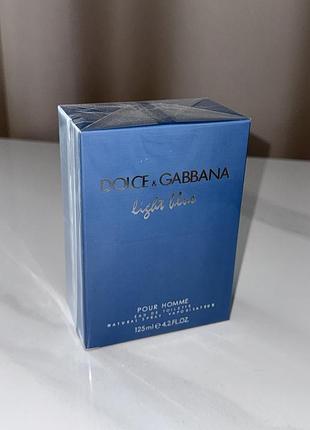 Шлейфовий чоловічий аромат dg light blue  духи  парфюм