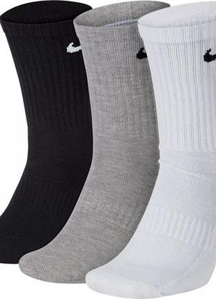 Носки nike u everyday ltwt crew 3pr (арт. sx7676-964) 42-46