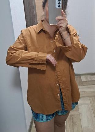 Стильная рубашка оверсайз h&amp;m
