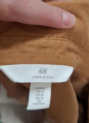 Стильная рубашка оверсайз h&amp;m 5