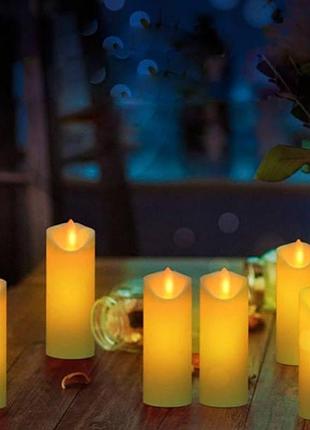 Світлодіодна свічка на батарейках 7*5см led candle