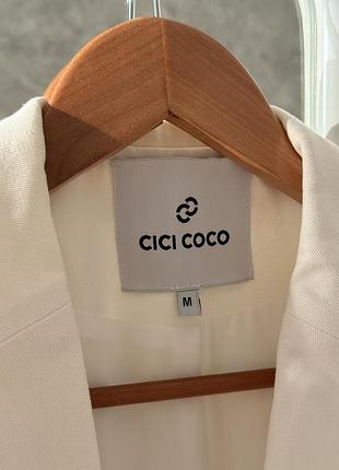 Піджак cici coco m білий 9