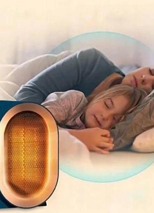 Обогреватель настольный 1200вт air heater синий