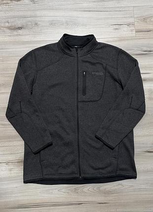 Графитная флисовая кофта коломбия columbia titanium omni-shield fleece jacket, xxl, оригинал