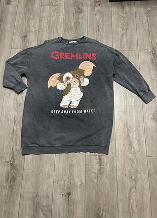 Світшот туніка оверсайз gremlins