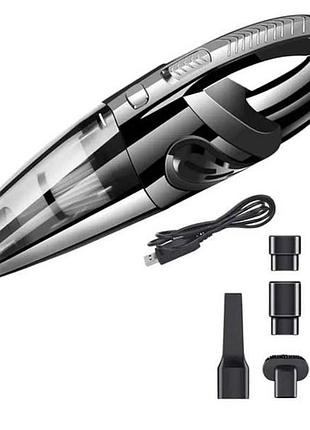 Автомобильный пылесос vacuum cleaner e-6 черный
