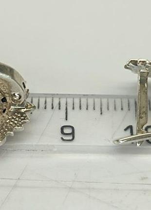 Срібні сержки 925 проби 9