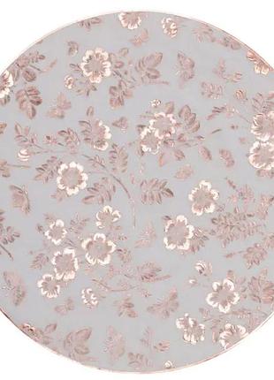 Килимок для сервірування столу flowers 38 см, бронза hp-36327-12br