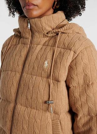 Polo ralph lauren  фактурний пуховик