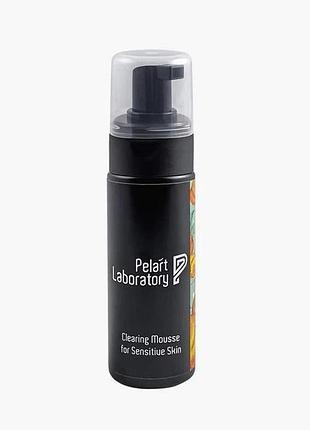 Мусс для очищения чувствительной кожи clearing mousse for sensitive skin pelart laboratory 180 мл