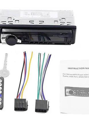 Автомагнітола bluetooth 1 din pioneer jsd-520 чорна