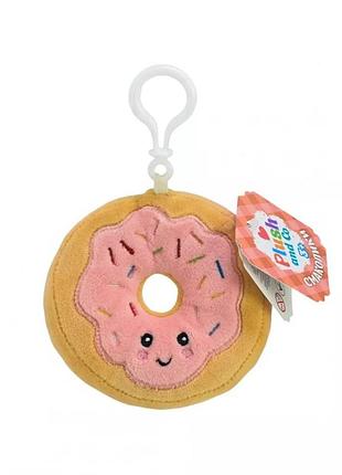 Мягкая игрушка-брелок "пончик" plush and co plc25087, 10 см