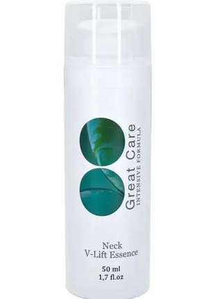 Сироватка для шиї з ліфтинг ефектом great care neck v-lift essence 50 мл