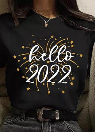 Футболка 2022 черный