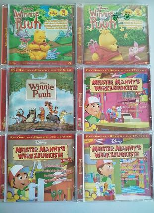 Детские аудиосказки disney cd диск на немецком языке winnie puuh / meister manny