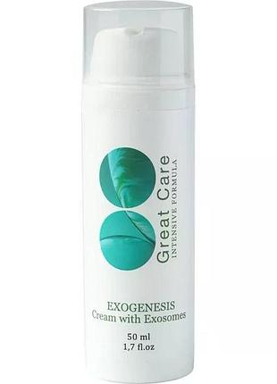 Антивіковий ліфтинг-крем з екзосомами great care exogenesis cream 50 мл