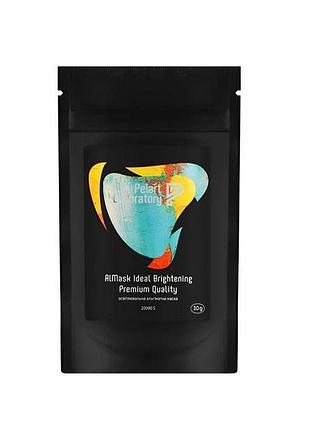 Маска освітлювальна альгінатна pelart laboratory almask ideal brightening premium quality 30 г
